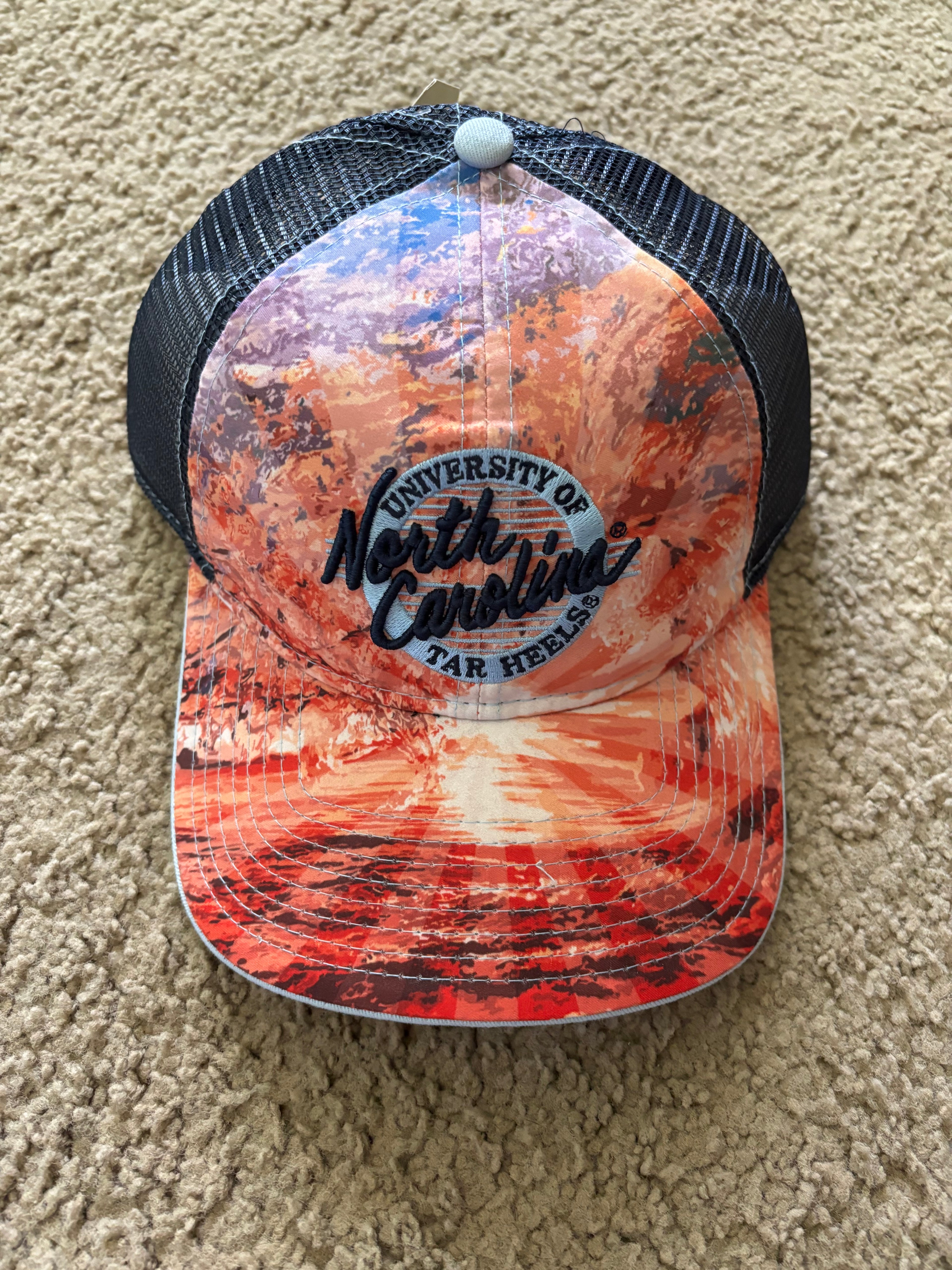North Carolina sunburst cap