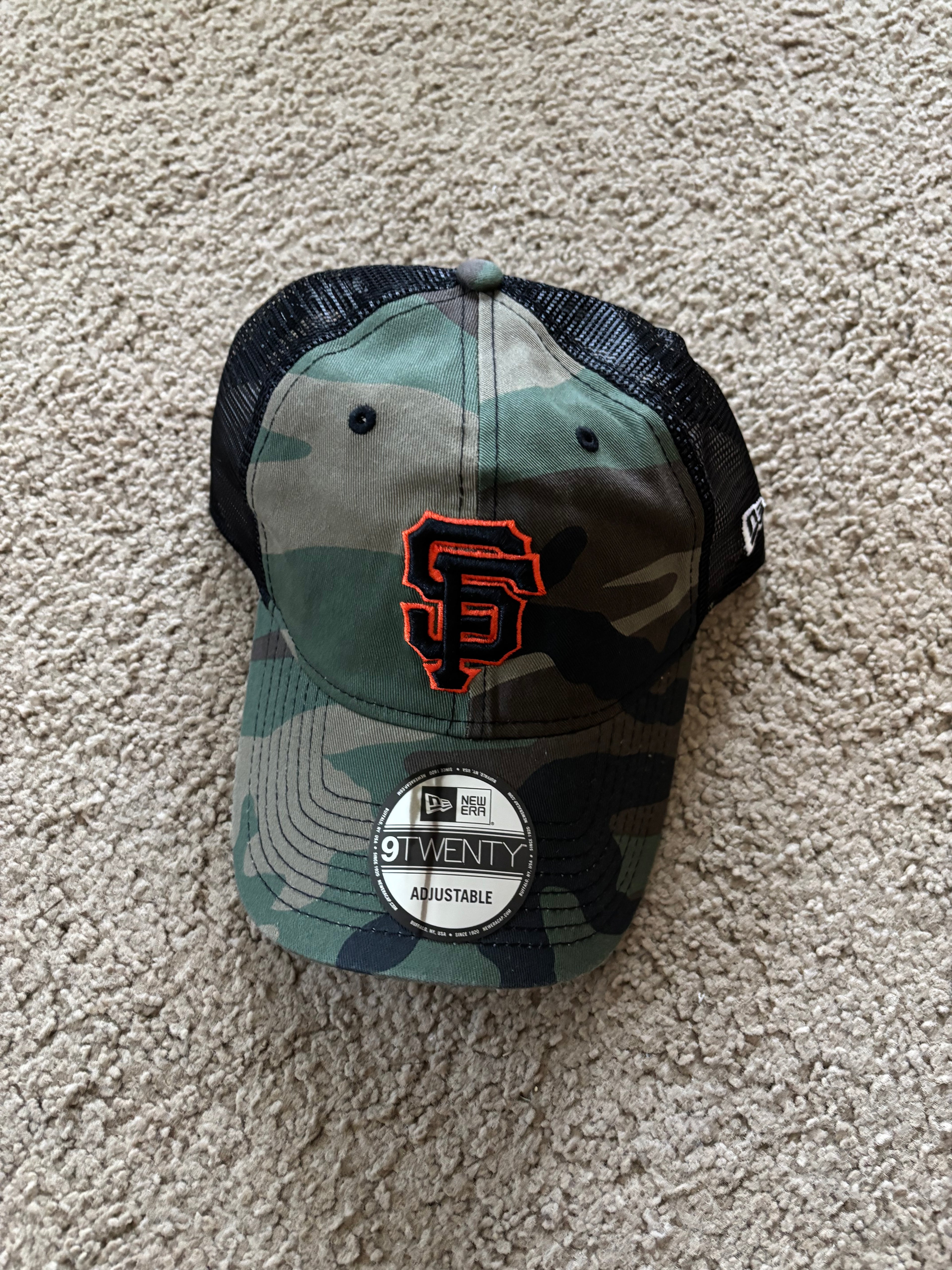 San Francisco Giants camp cap mesh back