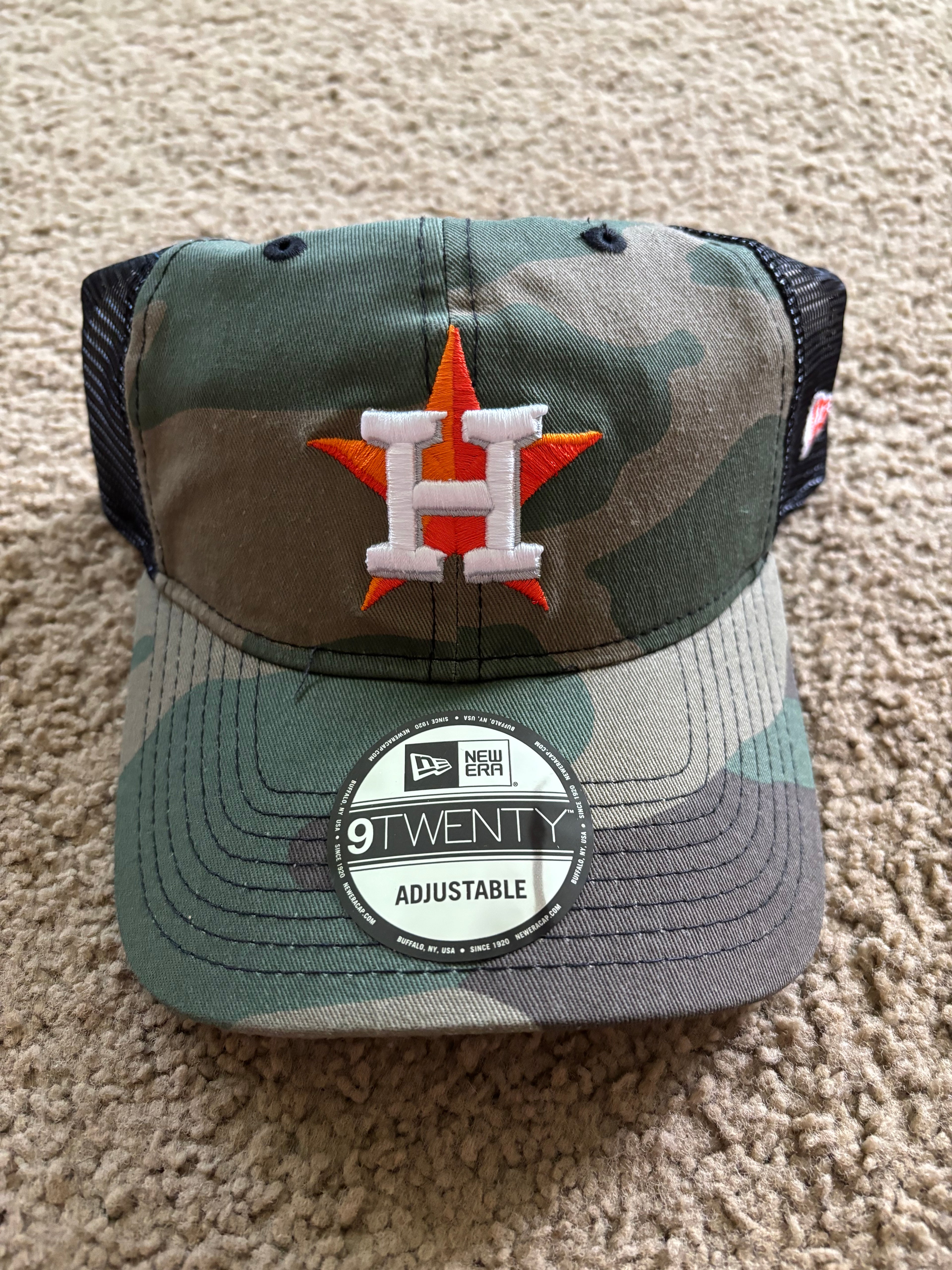 Houston Astros Camo Cap mesh back